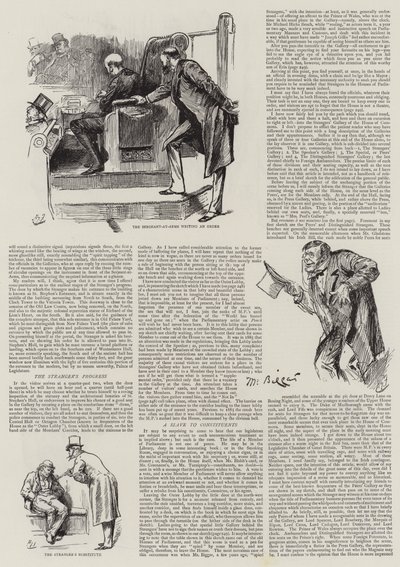 生活在议会，陌生人在众议院 作者 哈里·弗尼斯（Harry Furniss）