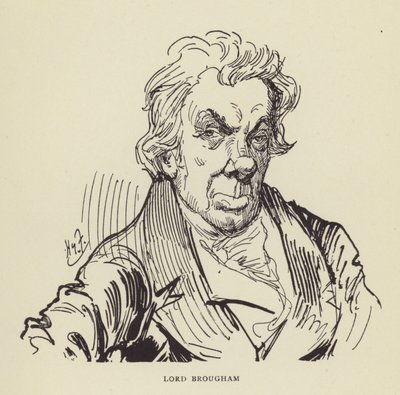 Brougham勋爵 作者 哈里·弗尼斯（Harry Furniss）