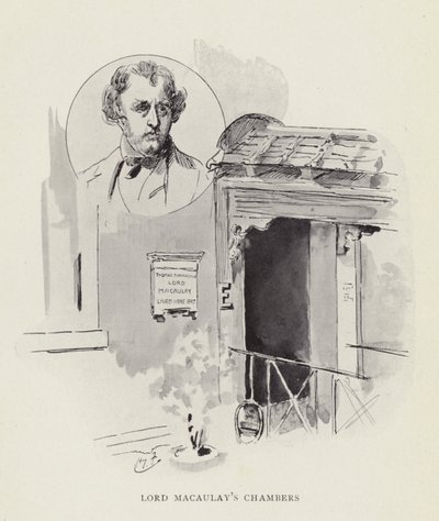 麦考斯勋爵会议厅 作者 哈里·弗尼斯（Harry Furniss）