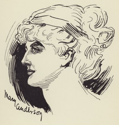 玛丽安德森 作者 哈里·弗尼斯（Harry Furniss）