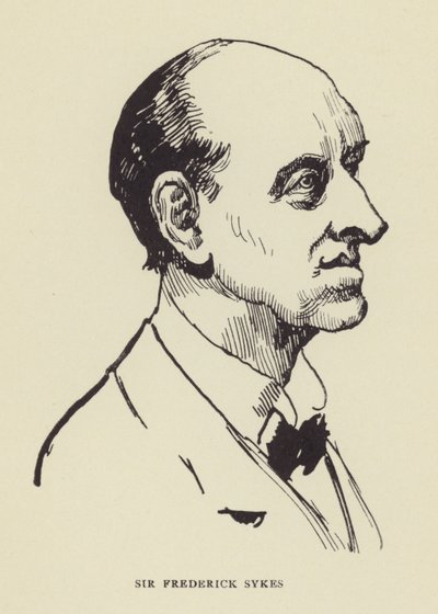 弗雷德里克赛克斯爵士 作者 哈里·弗尼斯（Harry Furniss）