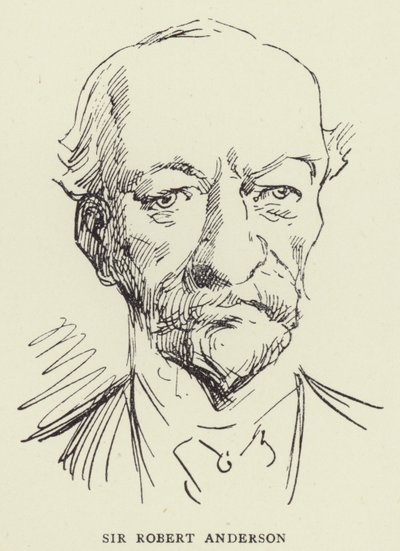 罗伯特安德森爵士 作者 哈里·弗尼斯（Harry Furniss）