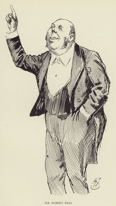 罗伯特鲍尔爵士 作者 哈里·弗尼斯（Harry Furniss）