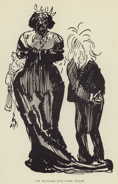 威廉爵士和威尔德夫人 作者 哈里·弗尼斯（Harry Furniss）