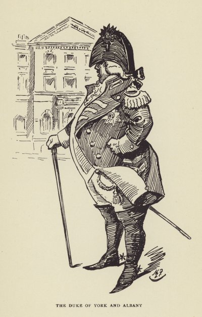 约克公爵和奥尔巴尼 作者 哈里·弗尼斯（Harry Furniss）