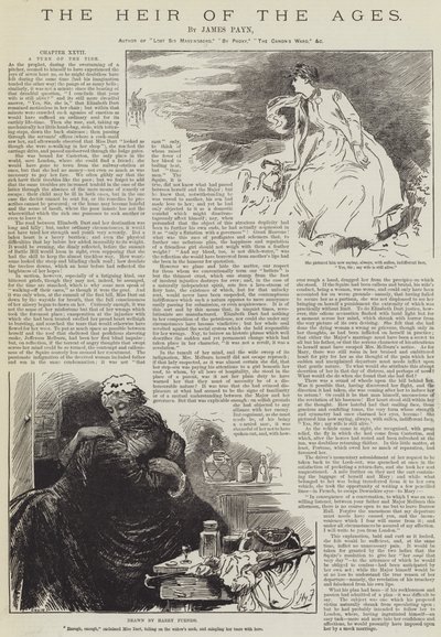 詹姆斯佩恩的“历代的继承人” 作者 哈里·弗尼斯（Harry Furniss）