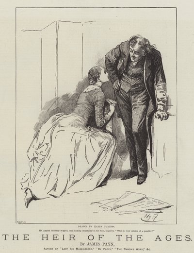 詹姆斯佩恩的“历代的继承人” 作者 哈里·弗尼斯（Harry Furniss）