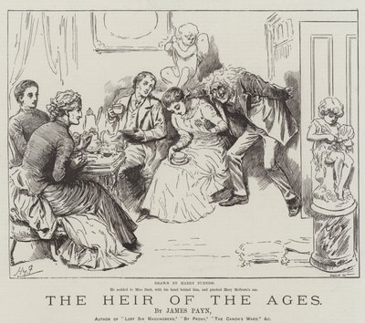 詹姆斯佩恩的“历代的继承人” 作者 哈里·弗尼斯（Harry Furniss）