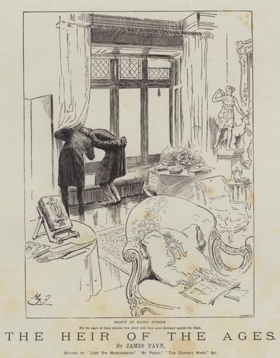 詹姆斯佩恩的“历代的继承人” 作者 哈里·弗尼斯（Harry Furniss）