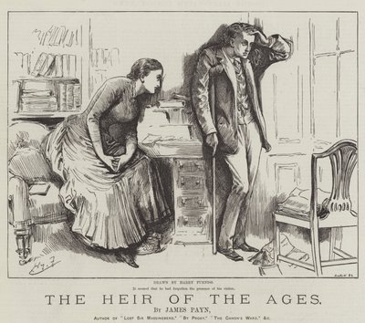 詹姆斯佩恩的“历代的继承人” 作者 哈里·弗尼斯（Harry Furniss）
