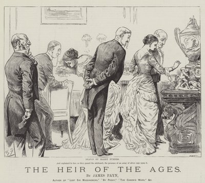 詹姆斯佩恩的“历代的继承人” 作者 哈里·弗尼斯（Harry Furniss）