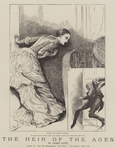 詹姆斯佩恩的“历代的继承人” 作者 哈里·弗尼斯（Harry Furniss）