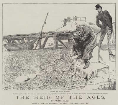 詹姆斯佩恩的“历代的继承人” 作者 哈里·弗尼斯（Harry Furniss）