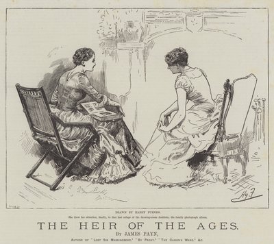 詹姆斯佩恩的“历代的继承人” 作者 哈里·弗尼斯（Harry Furniss）