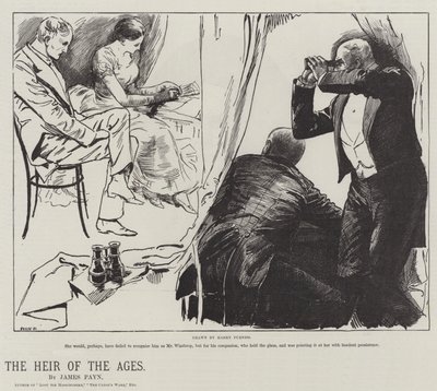 詹姆斯佩恩的“历代的继承人” 作者 哈里·弗尼斯（Harry Furniss）