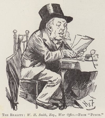 现实，WH史密斯，Esquire，战争办公室 作者 哈里·弗尼斯（Harry Furniss）