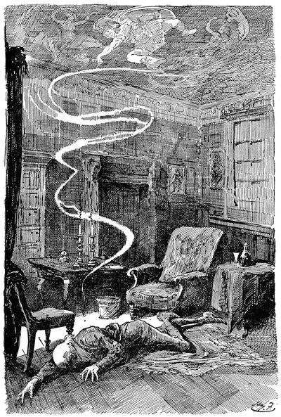 塔金霍恩先生去世，1912年 作者 哈里·弗尼斯（Harry Furniss）