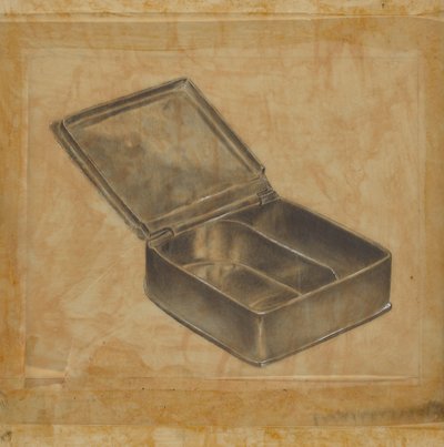 双层锡器盒 作者 哈里·古德曼