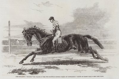 Zetland勋爵的Vedette，Newmarket的两千Guineas赌注的赢家 作者 哈里·霍尔