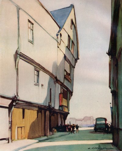 老建筑"，约1933年 作者 哈里·山雀张量