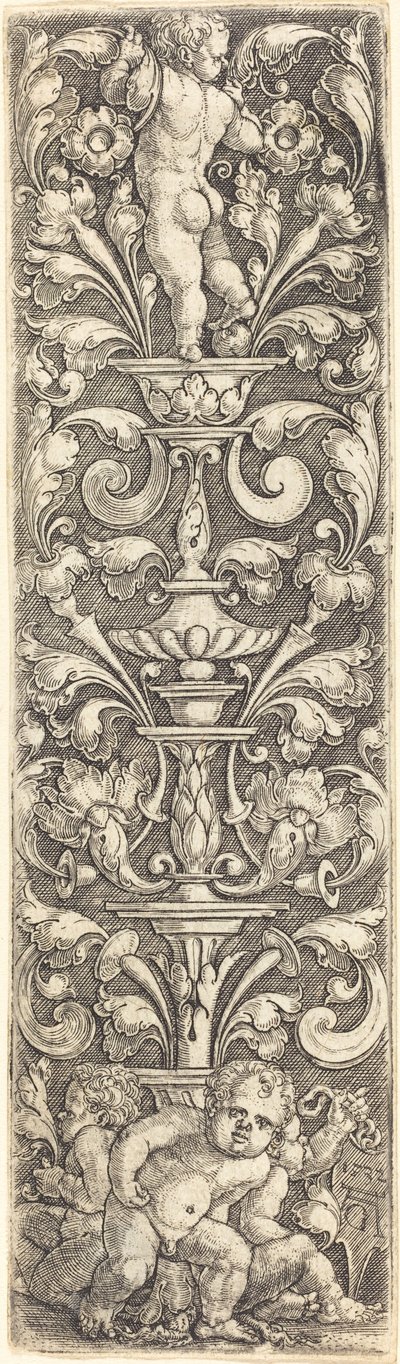 高级装饰品，1532年。 作者 海因里希·阿尔德勒弗（Heinrich Aldegrever）