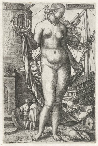 露娜
戴安娜
De zeven planeten（系列标题） 作者 海因里希·阿尔德勒弗（Heinrich Aldegrever）
