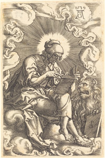 马克，1539年。 作者 海因里希·阿尔德勒弗（Heinrich Aldegrever）