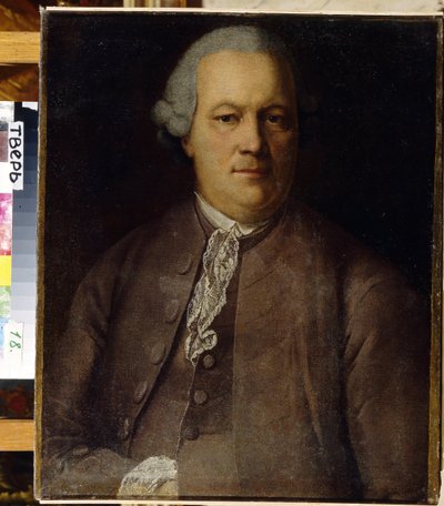 海因里希·冯·伯格·巴赫霍尔茨 (A. von Berg par Buchholz) 的肖像（1735-1780 年） 作者 亨利·布赫霍兹