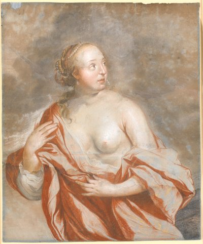 着火的女人， ½ 图 作者 Heinrich Dittmers