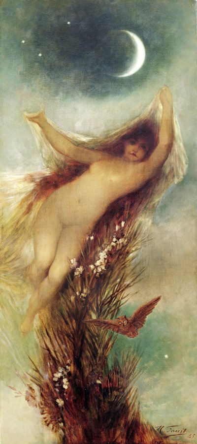 1885年的夜晚 作者 Heinrich Faust