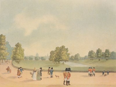 圣詹姆斯公园，威斯敏斯特，伦敦，1809年。                                      作者 海因里希保护