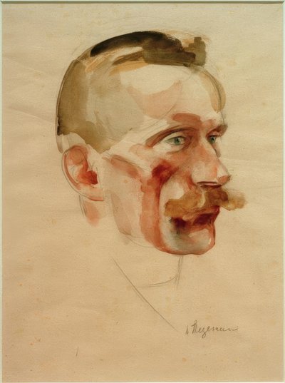 肖像威廉·沃纳（Wilhelm Werner），1926年左右 作者 海因里希·斯蒂格曼