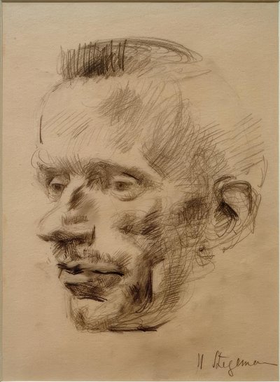 肖像威廉·沃纳（Wilhelm Werner），1926年左右 作者 海因里希·斯蒂格曼