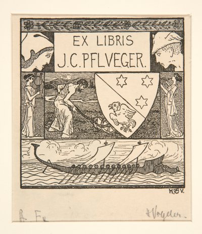 书签：书签：J.C. Pflueger 作者 海因里希·沃格勒