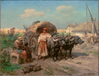 休息的吉普赛人 作者 海因里希·温特