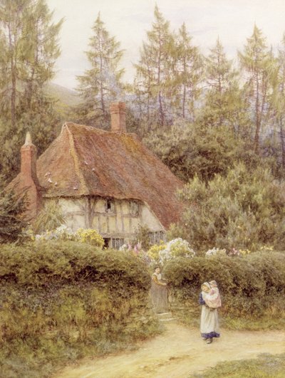 Haslemere附近的小屋 作者 海伦阿灵厄姆
