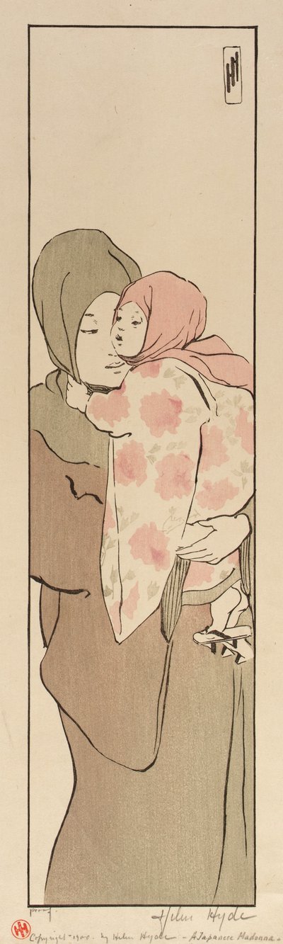 日本圣母 作者 海伦·海德（Helen Hyde）
