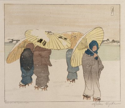 下雪天 作者 海伦·海德（Helen Hyde）