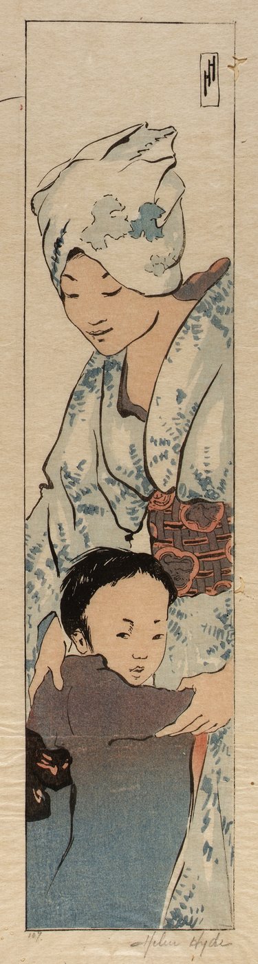 母与子 作者 海伦·海德（Helen Hyde）