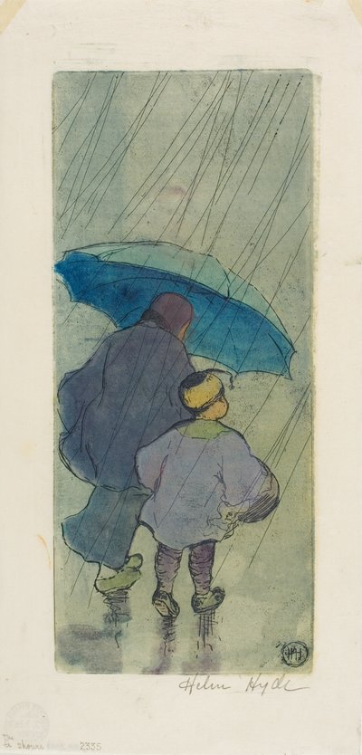 淋浴 作者 海伦·海德（Helen Hyde）