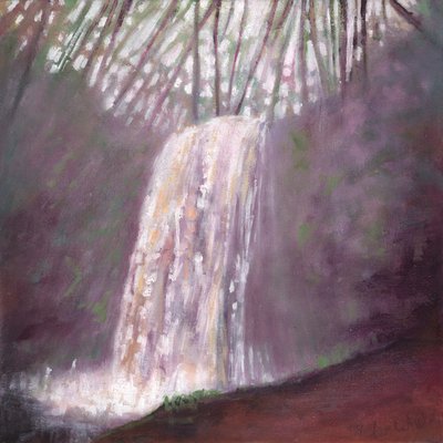 瀑布IV，2016， 作者 Helen White