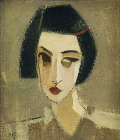 戈塔肖像 作者 Helene Schjerfbeck