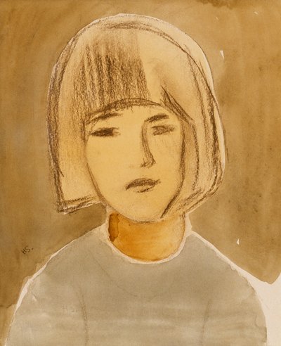 一个女孩的肖像 作者 海伦·谢尔夫贝克
