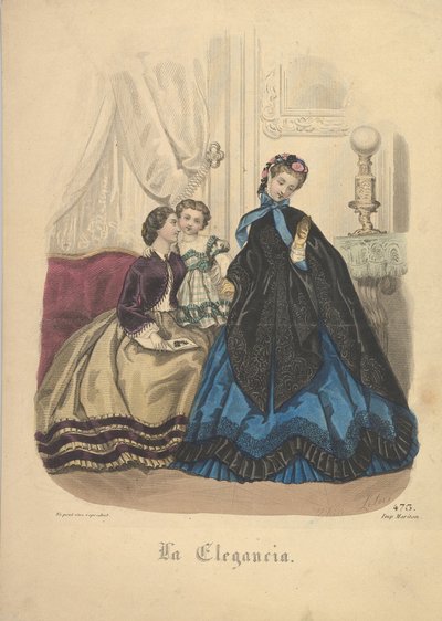 编号473，来自La Elegancia Barcelona，19世纪。 作者 埃洛伊·卢瓦尔