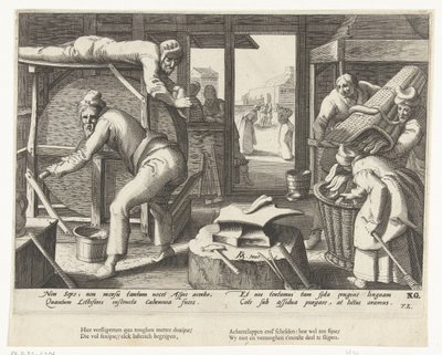 磨舌器 作者 Hendrick Goltzius（归属于工作室）