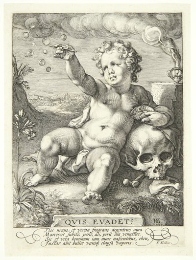 生命短暂的寓言（"Quis Evadet?） 作者 亨德里克·戈尔齐乌斯
