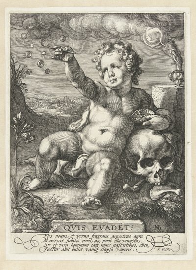 "牛 "人
Quis evadet(物体上的标题） 作者 佛朗哥·埃斯蒂乌斯