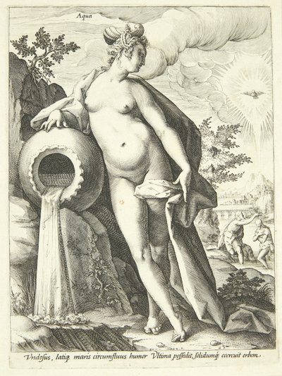 水（Aqua） 作者 Hendrick Goltzius