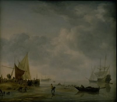 荷兰路基景观 作者 Hendrick Jacobsz Dubbels