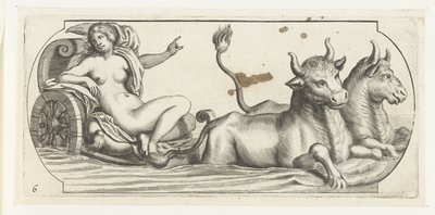 战车上的欧洲
Nouveau Livre des Dieux et Deeßes De la Marine Bouckje of Sea Gods and Goddesses（丛书名） 作者 无名氏